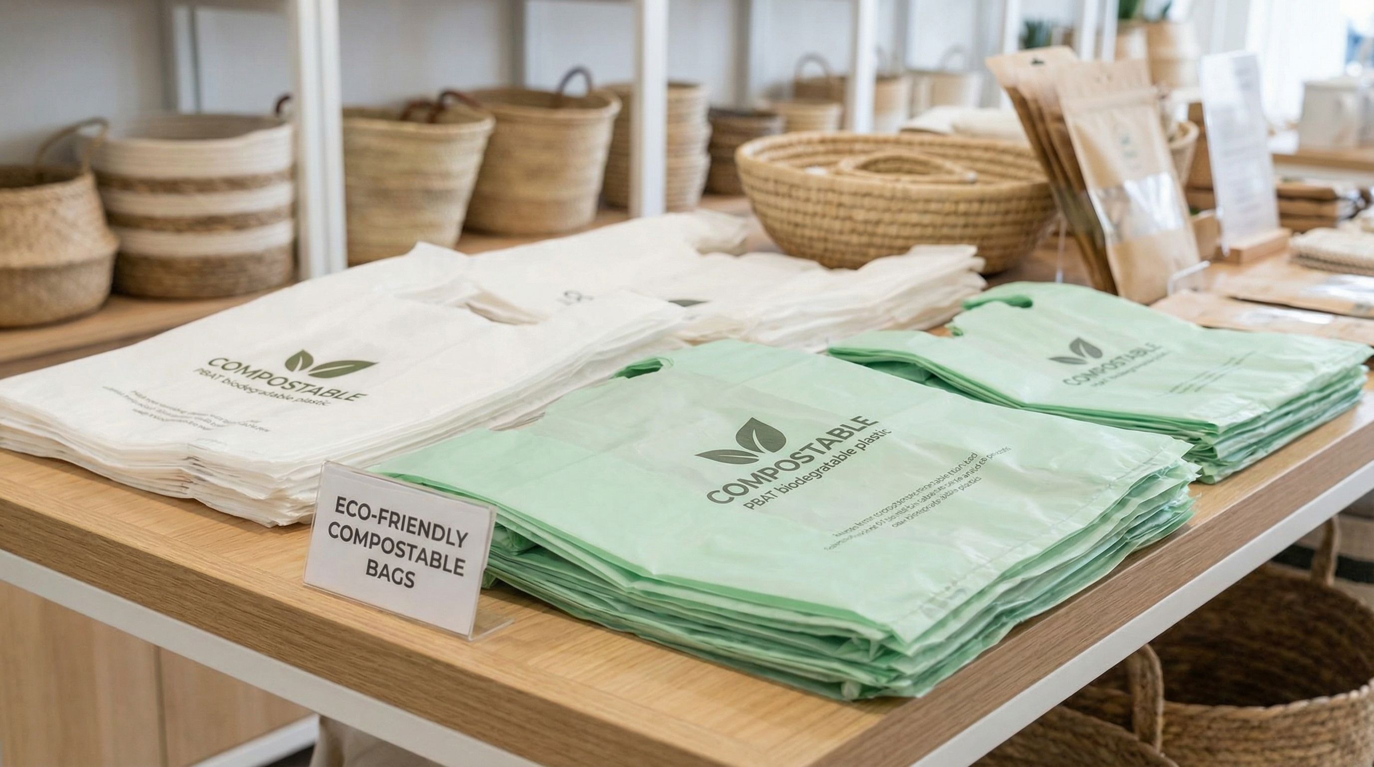 Compostable Shopping & Carry Bags